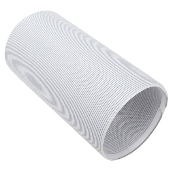 Udsugningsslange PP | 130 mm | 1,50 m | egnet til: Luftventilation / Tørretumbler Emhætte | Hvid