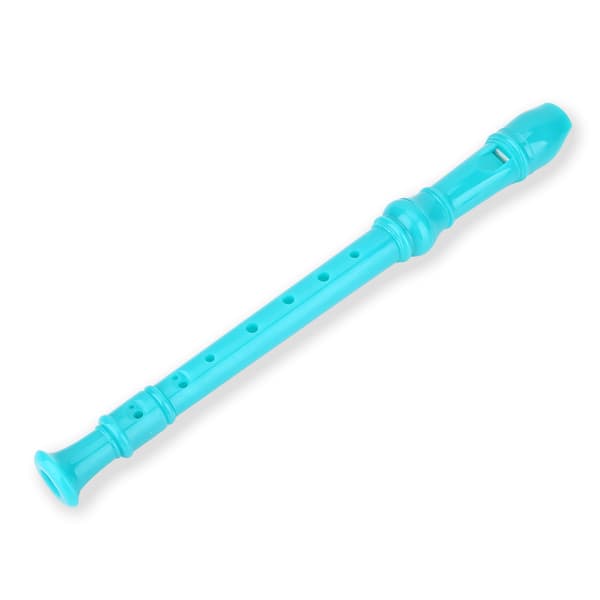 8 Hål Hög Pitch Sopranblockflöjt ABS Instrument Rör Kids Grön