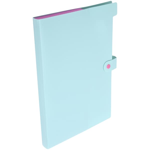 Mappeposer A4 MultiLayer Dokument Organizer Papir Opbevaring Informationslommer (Grøn)