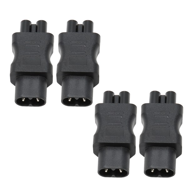 IEC320 C8 till IEC320 C5 Converter 10A 250V 2.5A 250V Power Adapter för Laptop Power UPS Server 4st