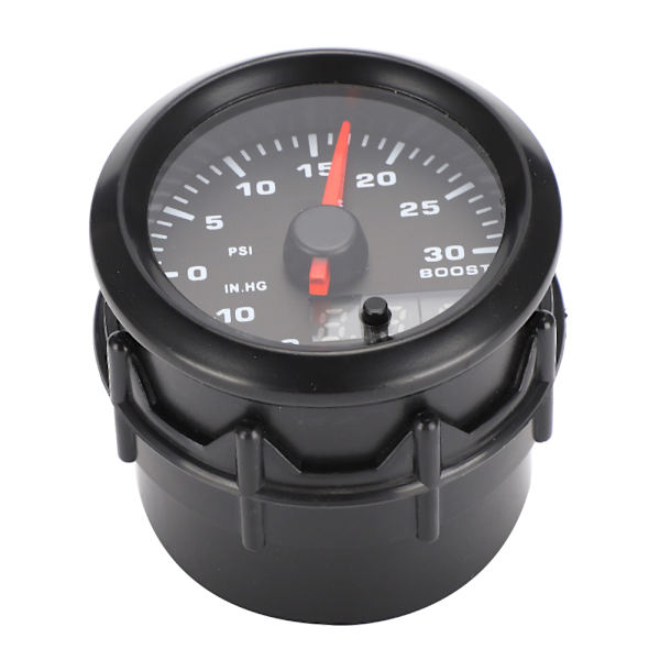 52mm / 2in 7 farver LED Turbo Boost Meter Bilmodifikation Instrument Sæt