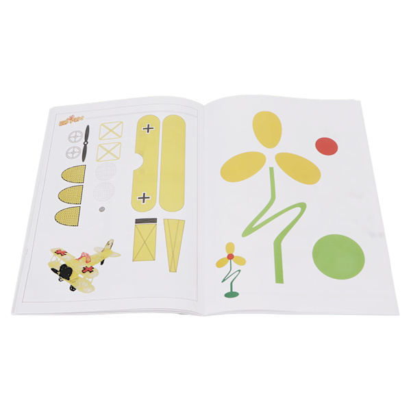 3D-skrivarritpapper, färgglatt, 20 ark, 40 mönster, tjockt papper, 3D-pennmallar för barn, familjesamarbete
