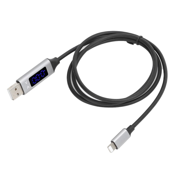 3A nopea latauskaapeli LED-jännitevirranäyttö USB-kaapeli Android IOS TypeC:lle (pour IOS )