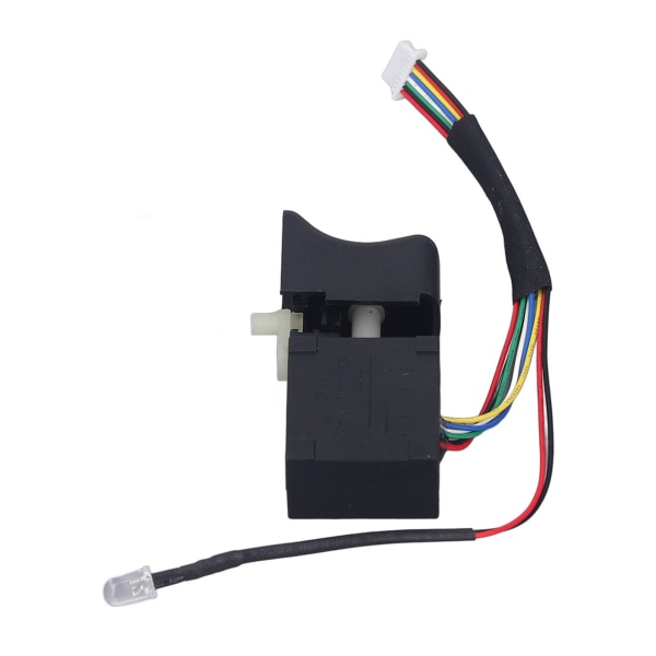 Trådløs elektrisk håndboremaskin avtrekkerbryter 8-pin børsteløs reversibel elektrisk skrunøkkel drivbryter 36V for DAYI