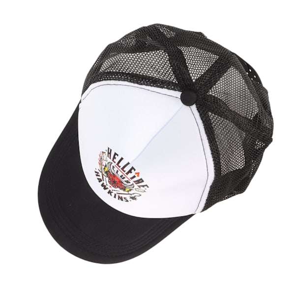 Baseball-lippis Isän lippis Aurinkosuoja Hengittävä Verkkokangas Draama Cosplay-asu Hat Trucker Hat Aikuisille Teini-ikäisille Lapsille Musta Valkoinen