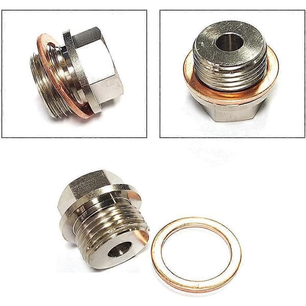 Adapter til tryk- og temperatursensor 1/8\" NPT til M18x1.5 han M14 2267