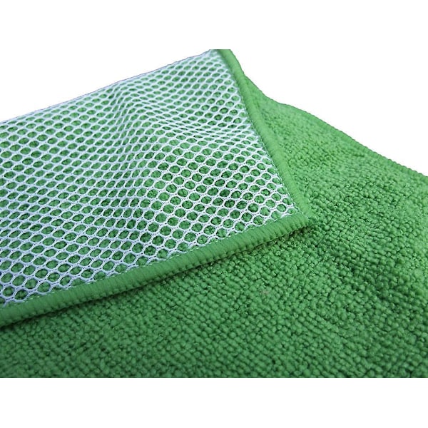 Mikrofiber Rengøringsklude - 10 Pak, Dobbelt Størrelse - Ideel til Telefonskærme, LCD-TV, Tablets, Kameraer