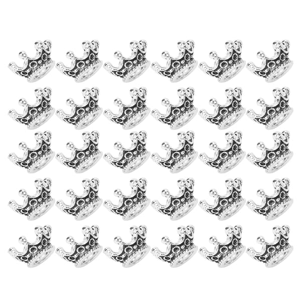 30 st Mode Skägg Hårpärlor Legering Hårflätningspärlor DIY Smyckestillbehör