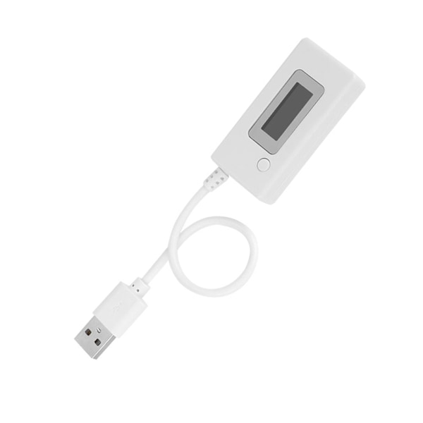 LCD-bakgrundsbelyst digital display USB-amperemeter voltmeter laddningskapacitet effektmätare