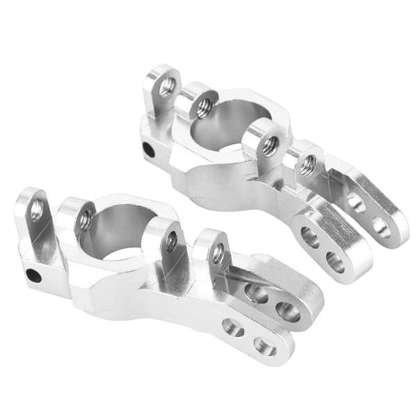 RC aluminiumlegering forreste C-navbærerdele til REDCAT XTE 1/10 fjernstyret bil sølv