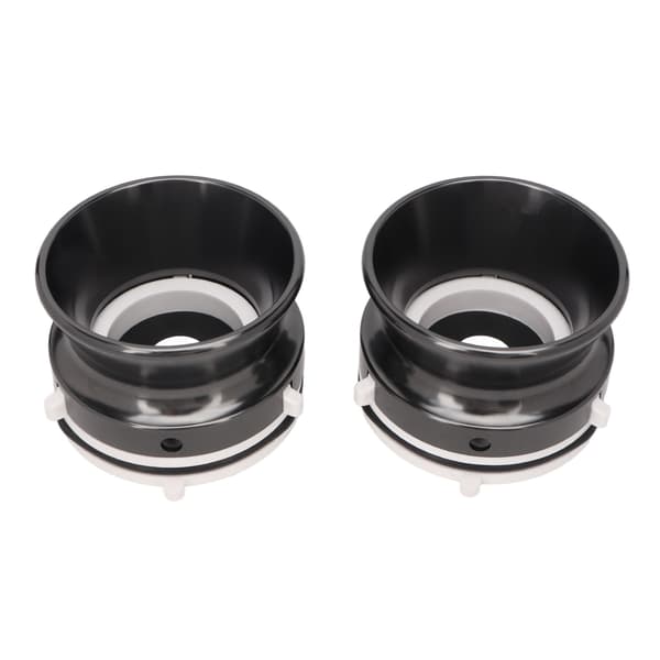 1 par 10 tommer NAB-navadaptere Professionel aluminiumslegering poleret spole til spolebånd NAB-adapter til Studer ReVox