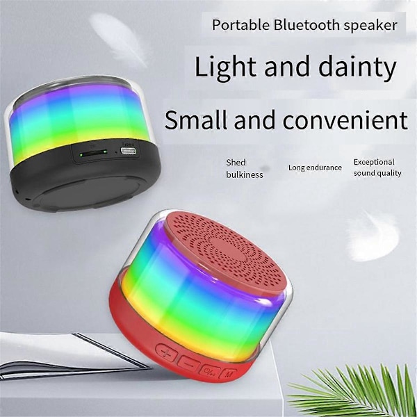 K8 Bluetooth-kaiutin, langaton kaiutin, pinkki