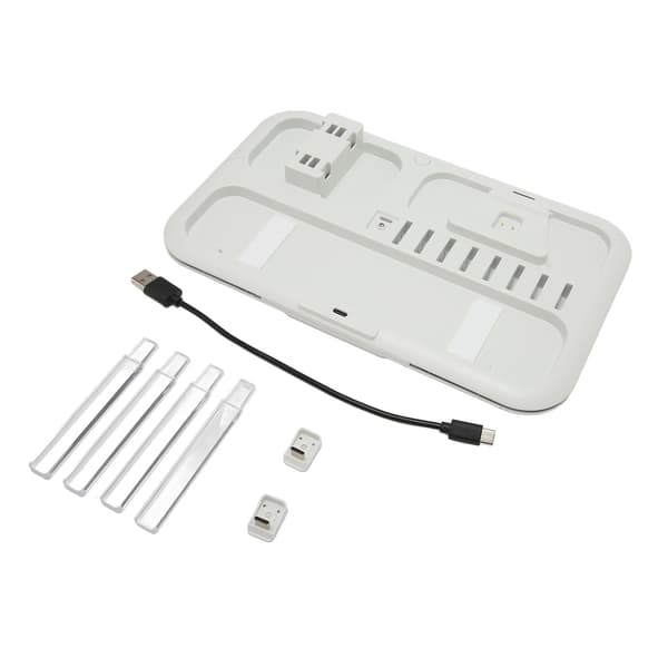 Spillkontroller ladestasjon Profesjonell Effektiv RGB-effekter Spillladestasjon for Switch for Joy Con-kontroller