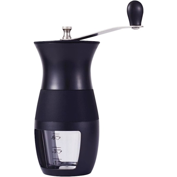 Bærbar kaffemaskin med justerbar keramisk kvern Håndholdt kvern for hjemmebrygging