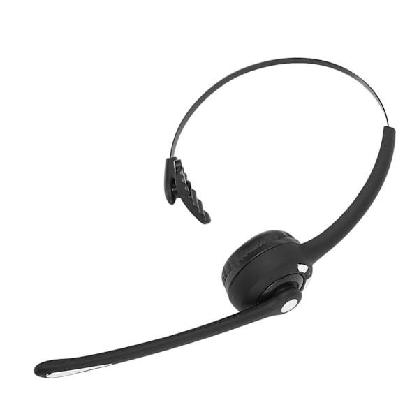 Bluetooth-telefonhodesett Enkeltøret roterbar mikrofon Trådløst forretningshodesett for bærbar mobiltelefon PC-nettbrett