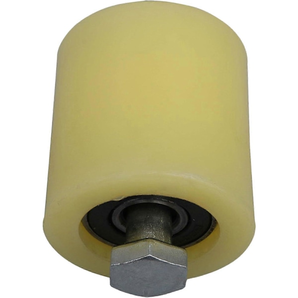 M12 48 x 50 mm PP teräsrullalaakeriohjainpyörä 6201-laakeri-insertillä sähköoveen, 2 kpl