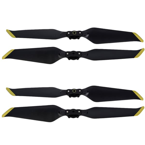 2 par hurtigutløserpropeller reservedeler passer for DJI MAVIC 2 PRO / ZOOM (gullkanter)