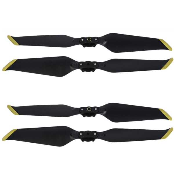 2 par Quick Release Propeller Reservedeler Passer for DJI MAVIC 2 PRO / ZOOM (gullkanter)