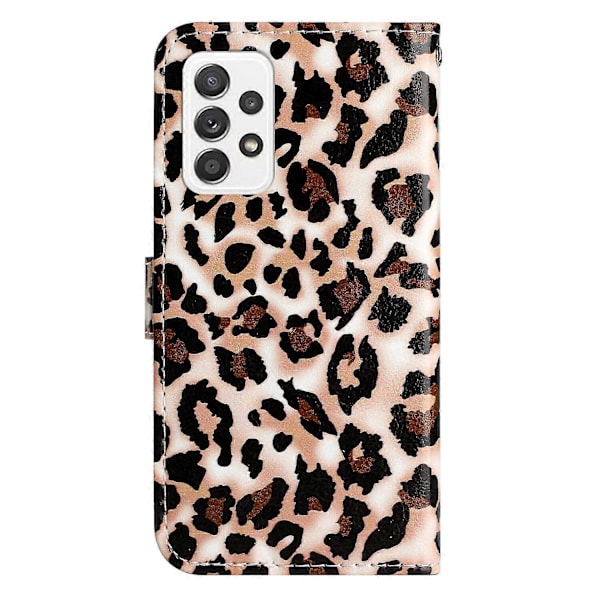 Kompatibelt med Samsung Galaxy A33 5g Djur Blommor Målningsmönster Plånboksfodral med Kortfack Zekai C5