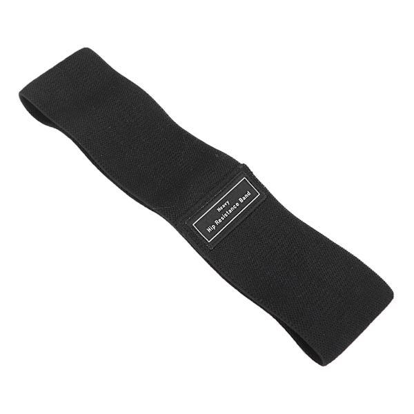 Träningsmotståndsband Halkfri Fitness Elastisk Stretching Träningsband Dragrem Bälte (svart)