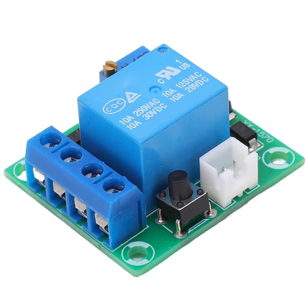 2 st batteriunderspänningsskyddskort PCB lågspänningsavstängningsmodul under 10MA 12V
