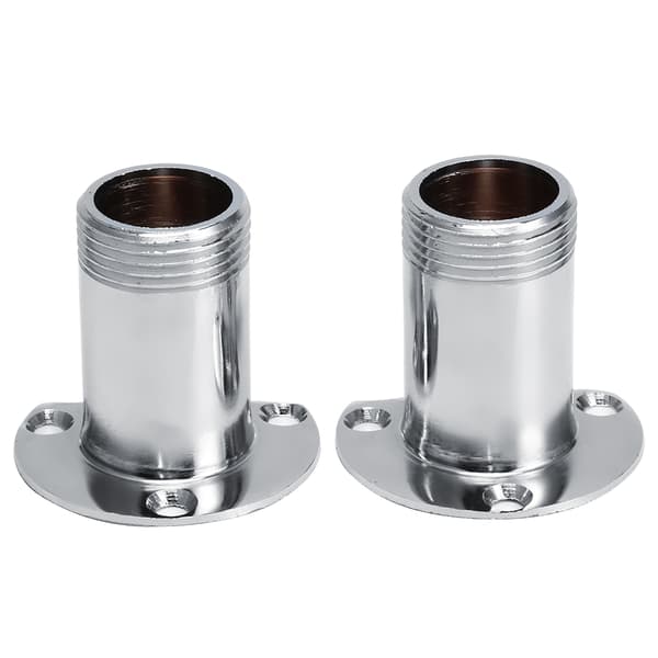 Inlopp G1/2 Utlopp G3/4 Väggmonterad Duschhuvud Kran Adapter Badrumstillbehör