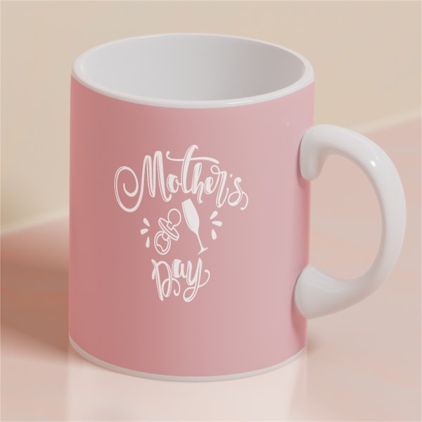 Keramisk mugg Happy Fatherwis Day tema Keramik kaffekopp för hemmakontoret resor CCP347