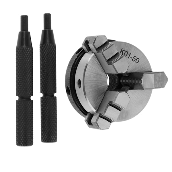 K01-50 50mm Vieraskäyttöinen Manuaalinen Istuin Mini Puutyöstö Käsi-Istuin 3 Leualla & Kiinnityskierteellä