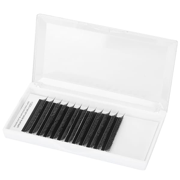 0,07 mm W-muotoiset tekoripset ripsienpidennys (J-kaari) (10 mm)