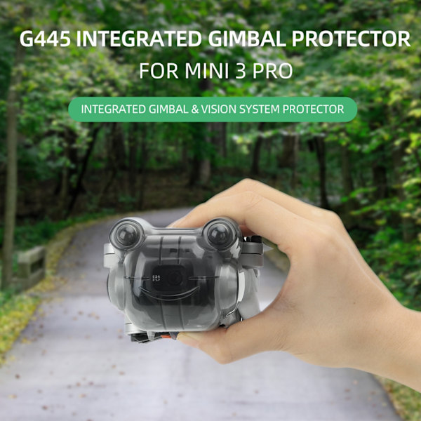 Tegneserie Frosk Gimbal Kamera Linsedeksel Gimbal Beskytter Beskytter Kamera Klipsfeste Lokk Kompatibel for DJI Mini 3 Pro