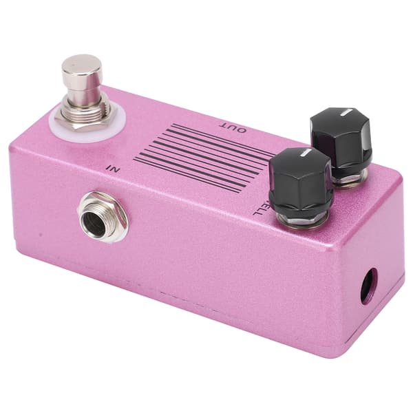 Guitar Effekt Pedal Fjederklang Justerbar True Bypass Instrument Tilbehør til Elektrisk