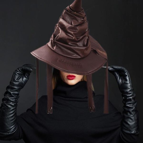 Halloween Troldmand Heksehat Halloween Cosplay Kostumefest Tilbehør Dekorationer