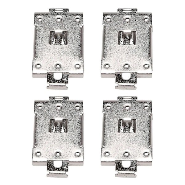 4x DIN-skinne monteringsbrakett utstyrsstativ G3ne G3na elektrisk for SSR R99-12 finner