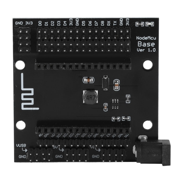 NodeMcu Lua Black Metal ESP8266 WIFI Development Plate Base Expander Board Base