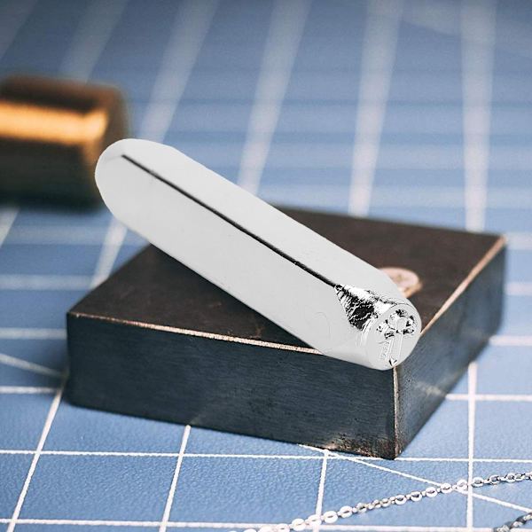 6mm 1/4\" Metallhåndstansingsdesign-stempelverktøy for DIY-smykkeutskjæring og håndverkKors