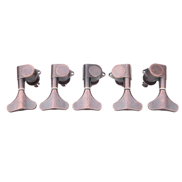 Röd koppar fishtail nyckel elbasgitarr vridnyckel 3L2R set bastillbehör