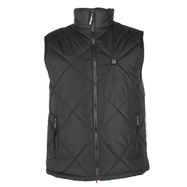 45‑65℃ Oppvarmet Vest 5 Gir Temperaturskontroll Intelligent Bryter USB Lading Elektrisk Avtakbar KlærM