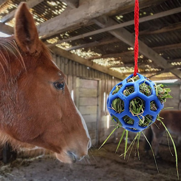 2-pakks Hayballer for Hest, Geit, Sau, Stressreduksjon (Blå)
