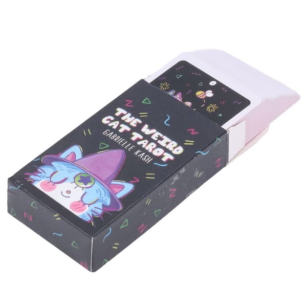 78 kortlekar The Weird Cat Tarot Spådom Ödesförutsägelse Underhållning Kortbordsspel