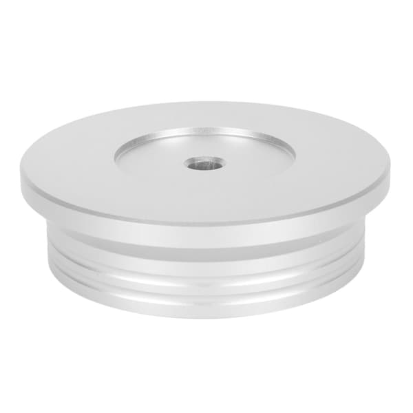 HiFi Disc Stabilisator Aluminium Legering Universal Pladevægt Klemme til LP Plade Sølv