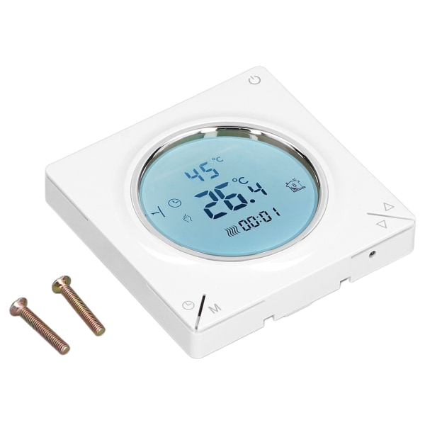 Termostat NTC Termistor LCD-skærm Høj nøjagtighed Intelligent kontrol Flushbonading Temperaturcontroller AC220V