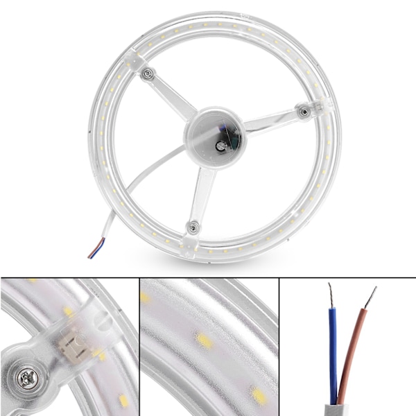 AC180-265V 36W LED-downlight, erstatningspanel for taklampe, hvit, til innendørs bruk