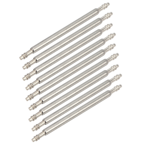 2000 Styck Spring Bar Watch Band Rem Link Pins Rostfritt stål Reparationsverktyg 1,5 Tjock 21mm