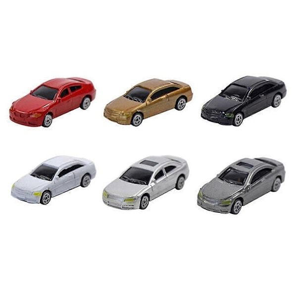 50 kpl 1:87 HO-mittakaavan automalli maalattu automallit HO/TT-mittakaavan rautatiemallinnukseen Mat-B16