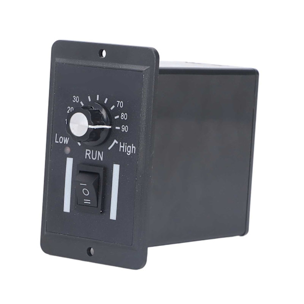 DC-motorhastighetsregulator PWM-kontrollpanel Kugghjulsborstregulator DC10‑60V 6A