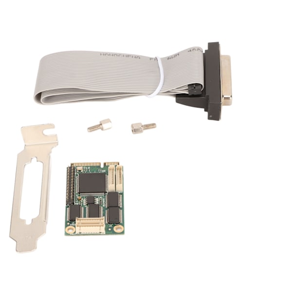 PCIe parallellport utvidelseskort MiniPCIE CH384L 1P DB 25 Industriell LTP1 PCIe Riser-kort for Win for Linux