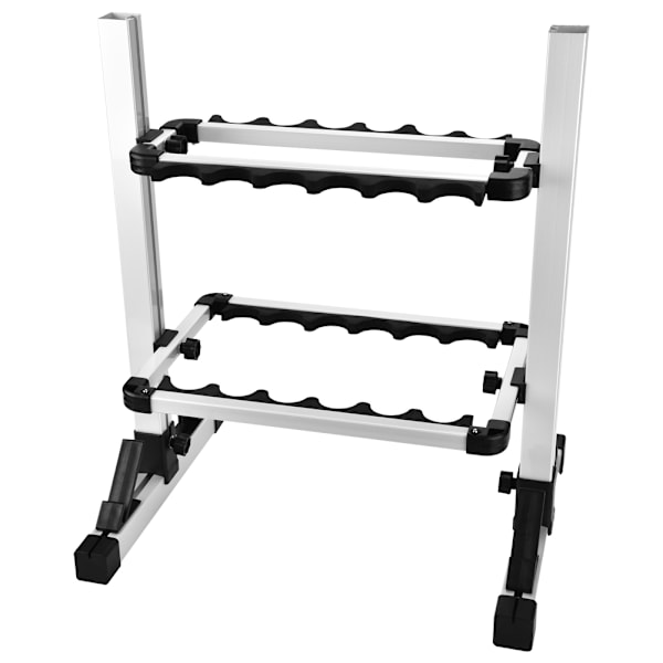 Lättviktsfiskespöhållare Stativ Organizer Rack För 12 Spön