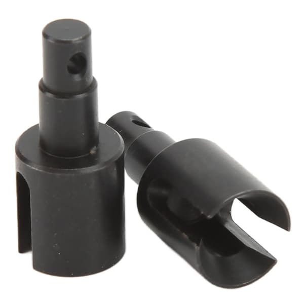 RC Front Diff Outdrive Stål Opgraderingsdel RC Differential Drive Cup til Losi Baja Rey 1/10 RC Bil 2 stk Sort