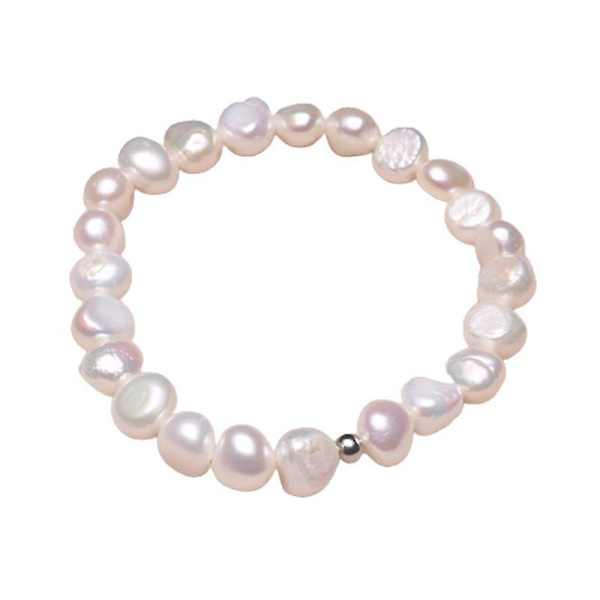 Guldbjørne-perlearmbånd - 17,5 cm, Elegant & Alsidig