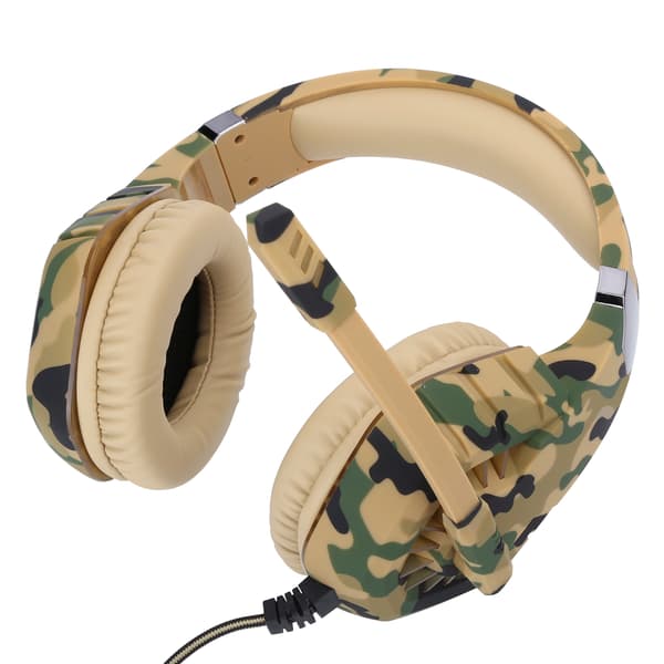 Gaming-hovedtelefon USB-interface 7.1-kanals kablet headset USB-porte til PC til PS4